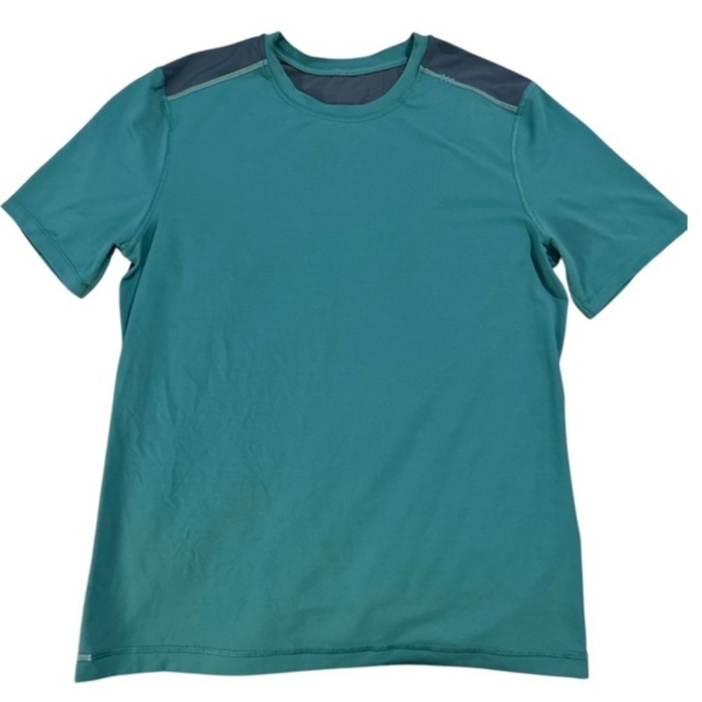 Lululemon Out Run Short Sleeve
Glacier Lake / Iron Blue size Small